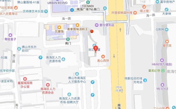 佛山仁和会计学校三个分校的地址在哪里？