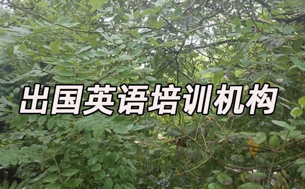 绍兴出国英语培训机构哪个好_学费多少钱